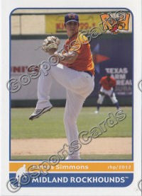 2012 Midland RockHounds James Simmons