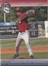 2012 Mahoning Valley Scrappers James Stokes