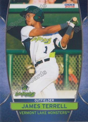 2016 Vermont Lake Monsters James Terrell