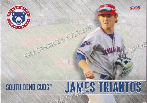 2023 South Bend Cubs James Triantos