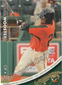 2012 Greensboro Grasshoppers James Wooster
