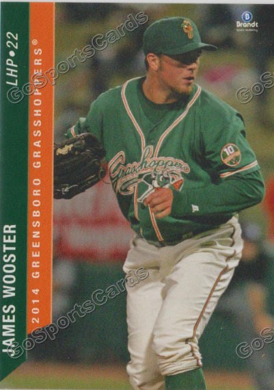 2014 Greensboro Grasshoppers James Wooster