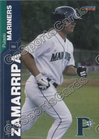 2012 Pulaski Mariners James Zamarripa Zamarippa