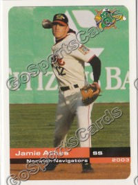 2003 Norwich Navigators Jamie Athas