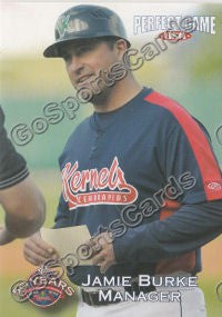 2012 Cedar Rapids Kernels jamie Burke