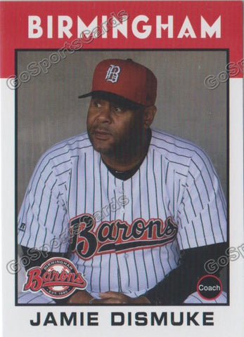 2016 Birmingham Barons Jamie Dismuke