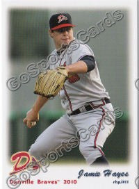2010 Danville Braves Jamie Hayes