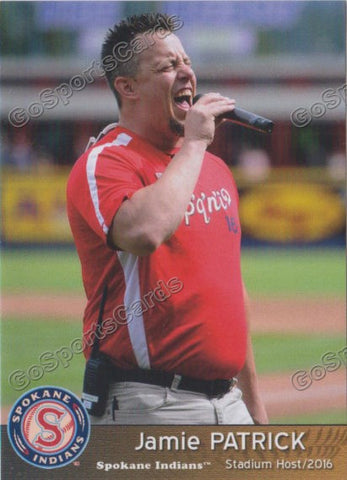 2016 Spokane Indians Jamie Patrick