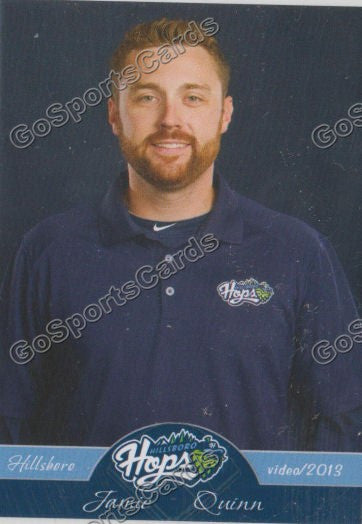 2013 Hillsboro Hops Jamie Quinn