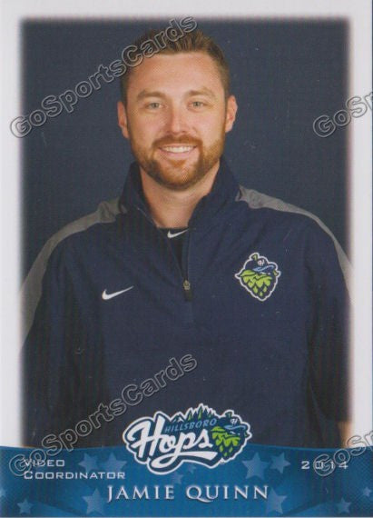 2014 Hillsboro Hops Jamie Quinn