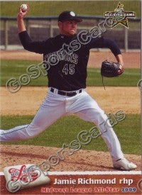 2009 MidWest League All Star Western Division Jamie Richmond