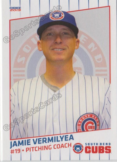 2019 South Bend Cubs Jamie Vermilyea