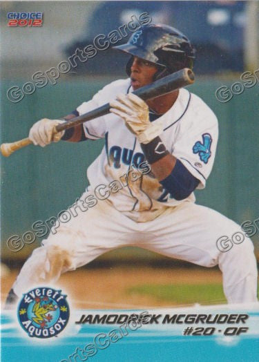 2012 Everett AquaSox Jamodrick McGruder