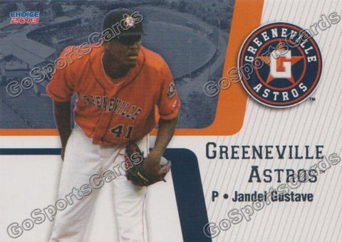 2013 Greeneville Astros Jandel Gustave
