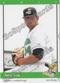 2011 Clinton LumberKings Jandy Sena