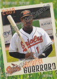 2009 Bluefield Orioles Janensi Guerrero