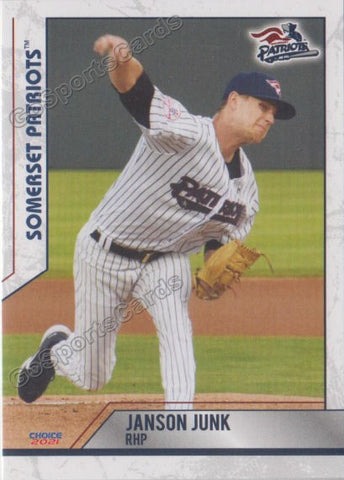 2021 Somerset Patriots Janson Junk