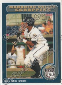 2007 Mahoning Valley Scrappers Jansy Infante