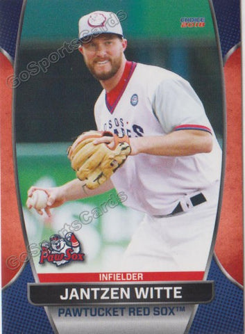 2018 Pawtucket Red Sox Jantzen Witte