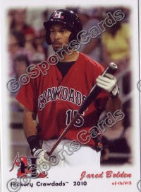 2010 Hickory Crawdads Jared Bolden