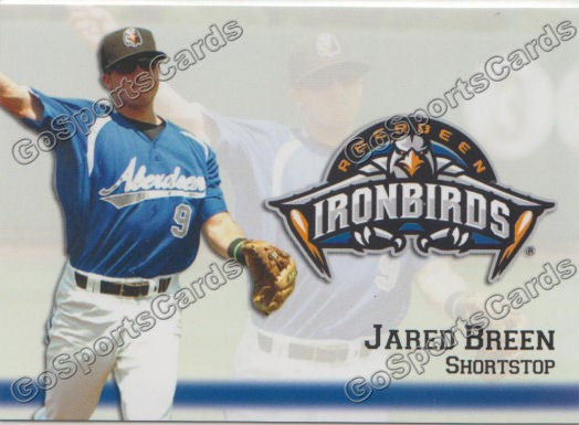 2013 Aberdeen Ironbirds Jared Breen