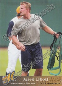 2011 Montgomery Biscuits Jared Elliott