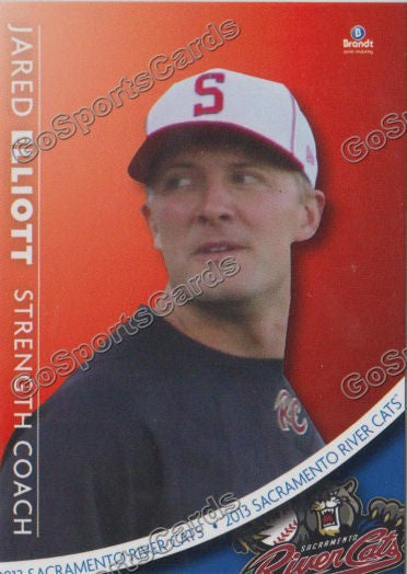 2013 Sacramento River Cats Jared Elliott