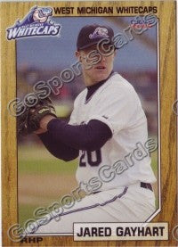 2009 West Michigan WhiteCaps Jared Gayhart