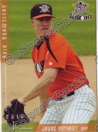 2010 Erie SeaWolves Jared Gayhart