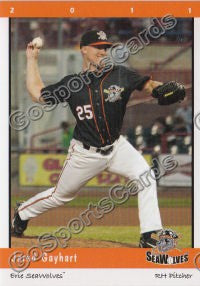 2011 Erie Seawolves Jared Gayhart
