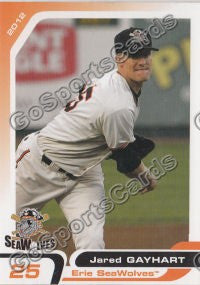 2012 Erie Seawolves Jared Gayhart