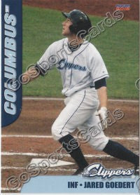 2012 Columbus Clippers Jared Goedert
