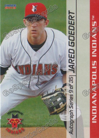 2013 Indianapolis Indians Jared Goedert