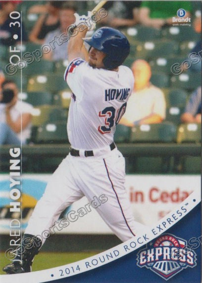 2014 Round Rock Express Jared Hoying