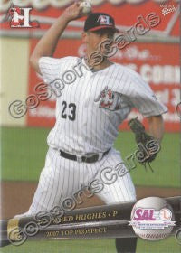 2007 South Atlantic League Top Prospects Jared Hughes