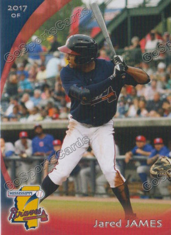 2017 Mississippi Braves Jared James
