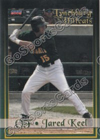 2008 Lynchburg Hillcats Jared Keel
