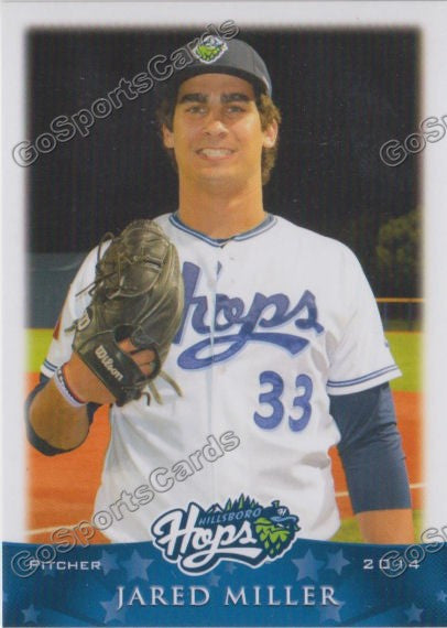 2014 Hillsboro Hops Jared Miller