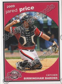 2009 Birmingham Barons Jared Price
