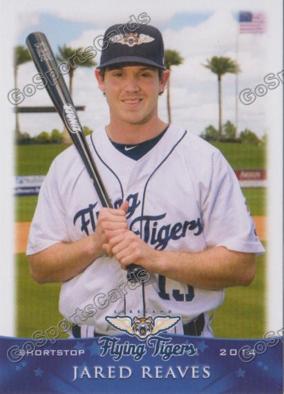 2014 Lakeland Flying Tigers Jared Reaves