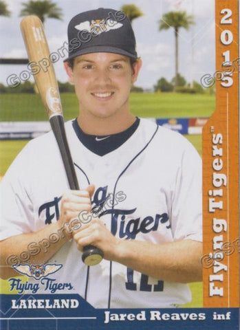 2015 Lakeland Flying Tigers Jared Reaves