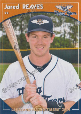 2016 Lakeland Flying Tigers Jared Reaves