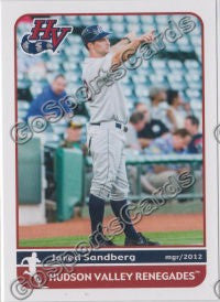 2012 Hudson Valley Renegades Jared Sandberg