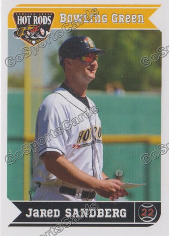 2013 Bowling Green Hot Rods Jared Sandberg