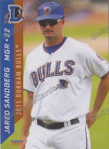 2015 Durham Bulls Jared Sandberg