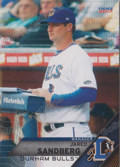 2017 Durham Bulls Jared Sandberg