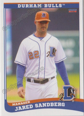2018 Durham Bulls Jared Sandberg