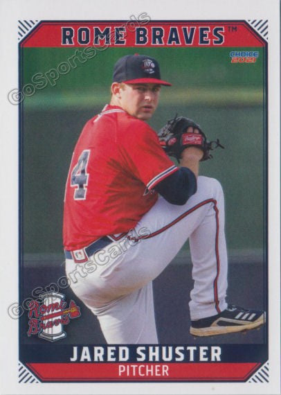 2021 Rome Braves Jared Shuster