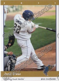 2011 Tri City Dust Devils Jared Simon