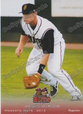 2013 Modesto Nuts Jared Simon